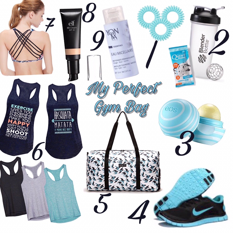 THE ULTIMATE GYM GIRL ESSENTIALS WISHLIST // what's in my gym bag